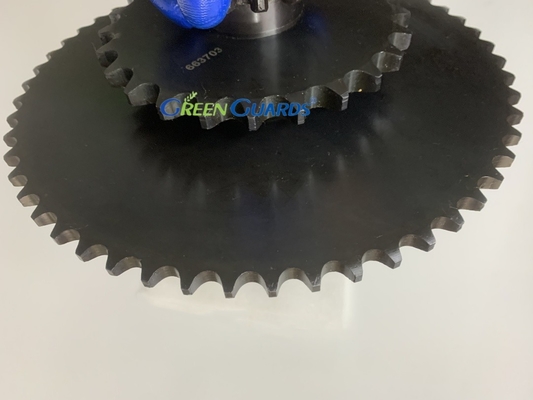 OEM Standard Pinion Double Sprocket G663703 Ruimtetoerusting Onderdelen voor Turfco Machine