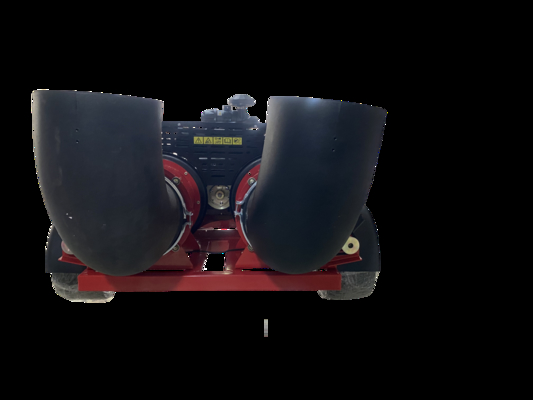OEM Golfbaan Twin Turbines Puinblazer, Grass Leaf Blower,3600r Min 4 Stroke Driving Gasoline
