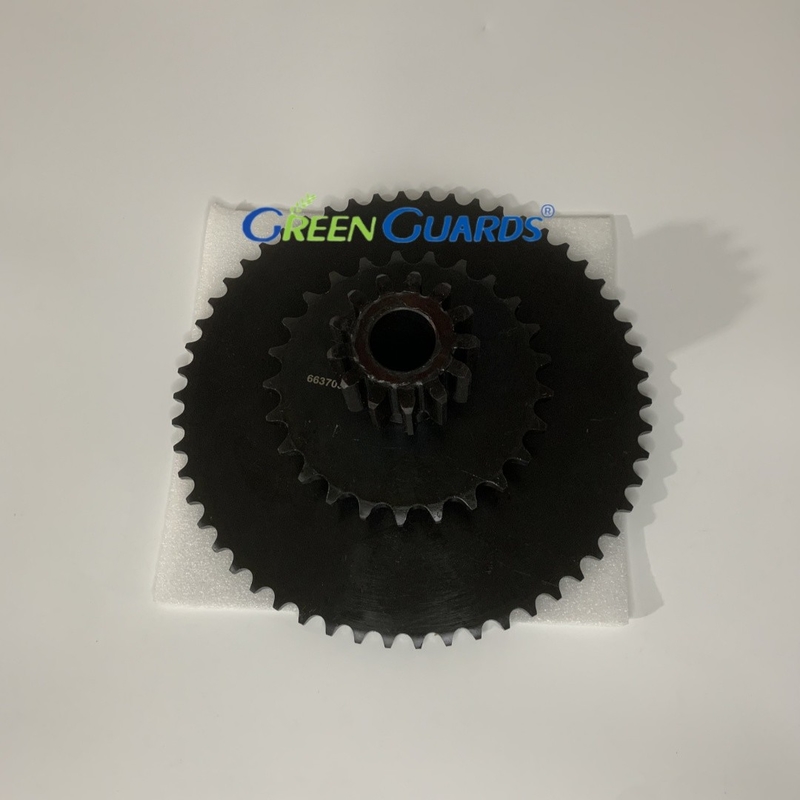 OEM Standard Pinion Double Sprocket G663703 Ruimtetoerusting Onderdelen voor Turfco Machine