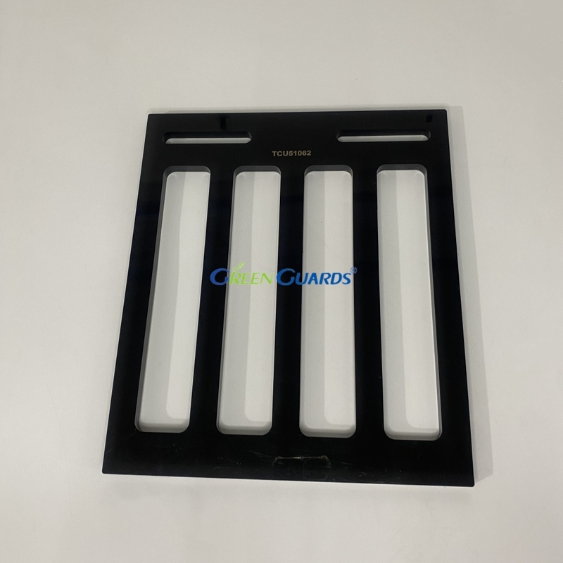 Grasmaaier Guard, 4 Tine Buiten GTCU51062 Fits John Deere Tractor-Montage Aerators